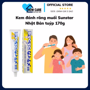 Kem Đánh Răng Muối Nhật Bản Tuýp 170G - Sunstar