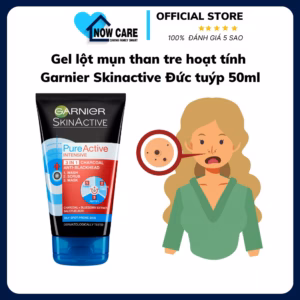 Gel Lột Mụn Than Tre Hoạt Tính Skinactive Đức Tuýp 50Ml - Garnier