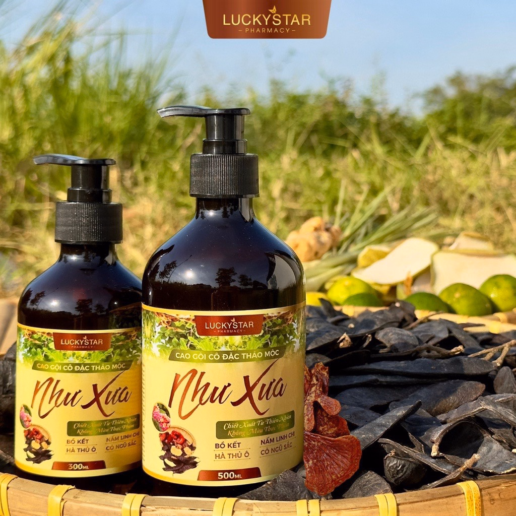 Cao Gội Cô Đặc Thảo Mộc Như Xưa - Lucky Star - Ảnh 8