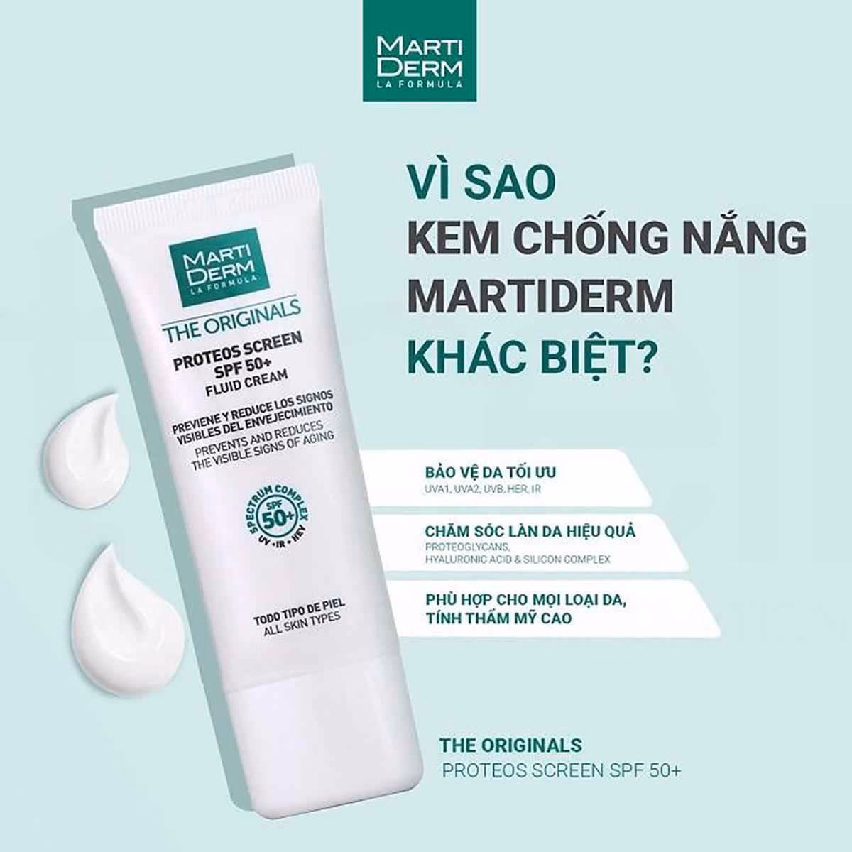 Kem Chống Nắng Cao Cấp Spf 50+ - Martiderm - Ảnh 3