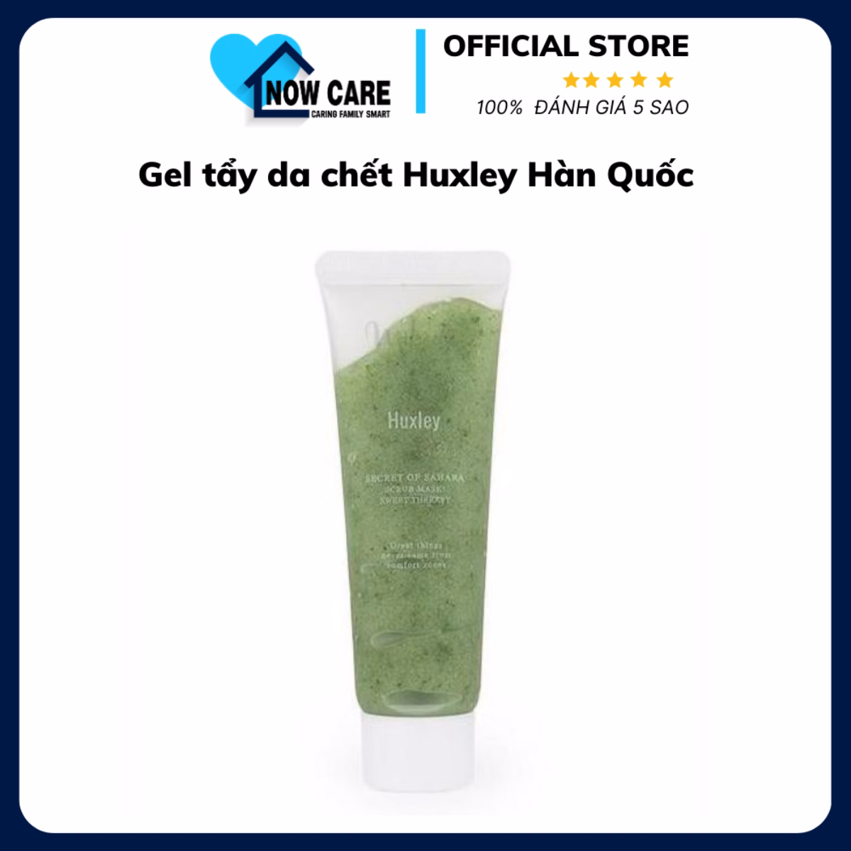Gel Tẩy Da Chết Hàn Quốc Tuýp 30G - Huxley