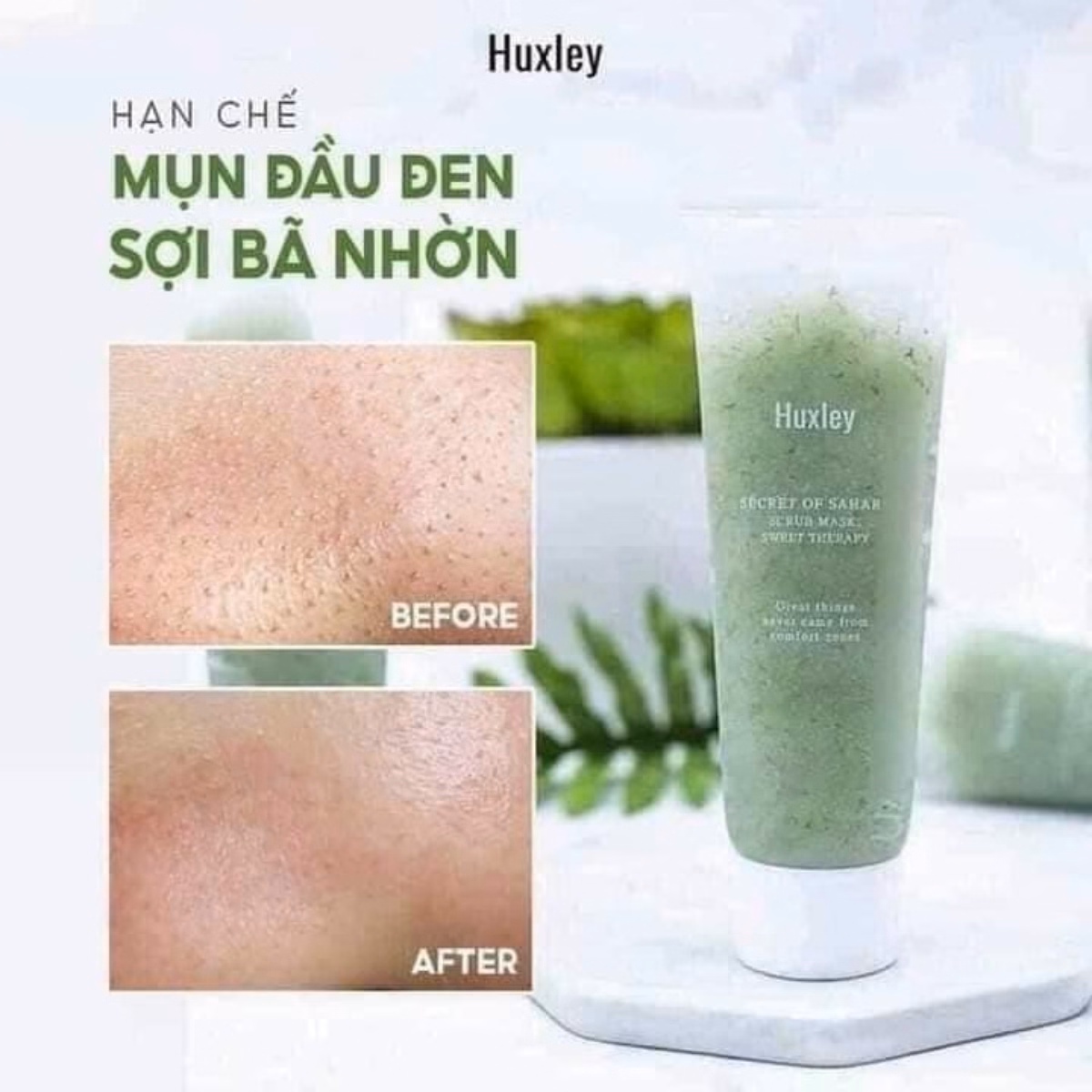 Gel Tẩy Da Chết Hàn Quốc Tuýp 30G - Huxley - Ảnh 3