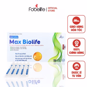 Ống Uống Men Vi Sinh Hỗ Trợ Tiêu Hóa Max Biolife - Pháp Effiel