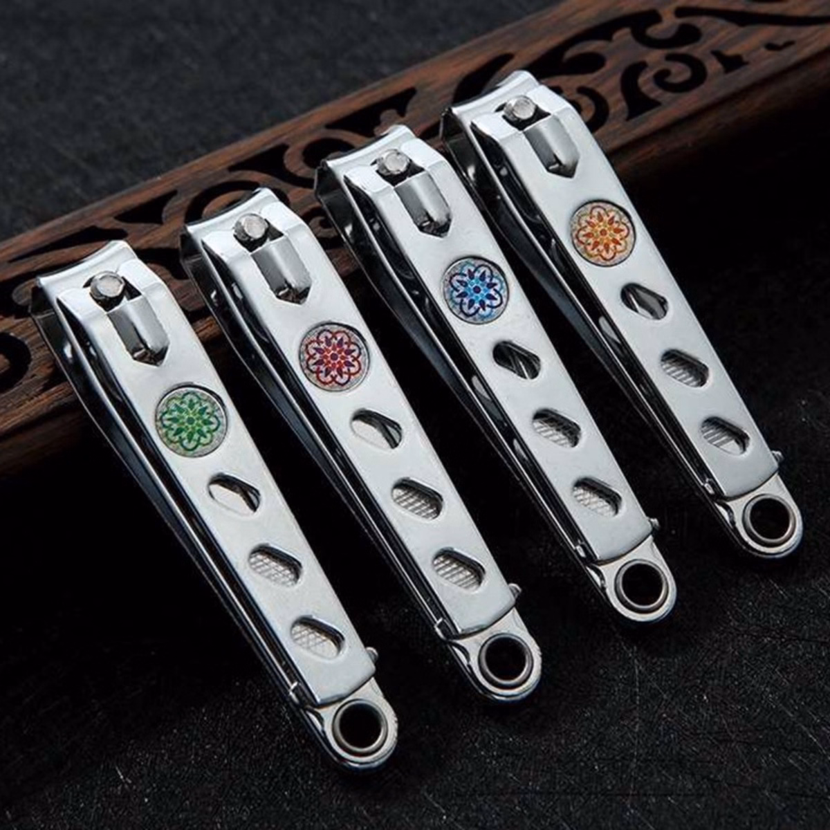 Dụng Cụ Bấm Móng Tay 3In1 Kèm Cây Lấy Ráy Tai Và Dũa Móng Bằng Thép Không Gỉ Bền Đẹp, Có Khoen Treo Chìa Khóa Tiện Ích - Dmastore - Ảnh 12