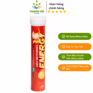 Viên Sủi Energy Tăng Lực Bổ Sung Năng Lượng - Alpha+