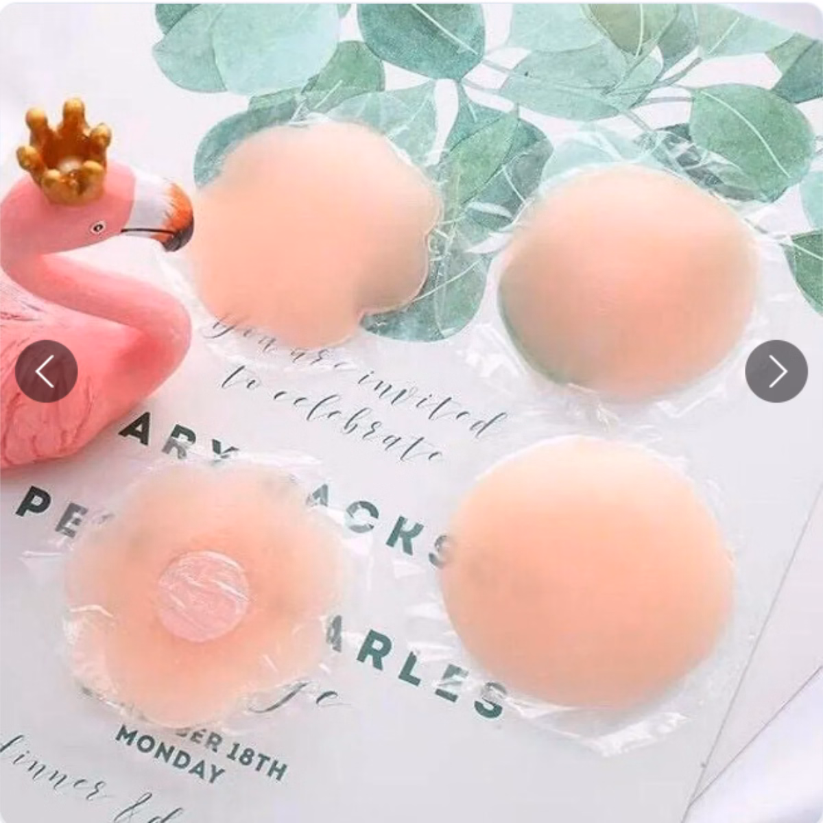 Hộp 10 Miếng Dán Nhũ Hoa Silicon Sử Dụng Nhiều Lần Ctb29 - Bechip - Ảnh 8