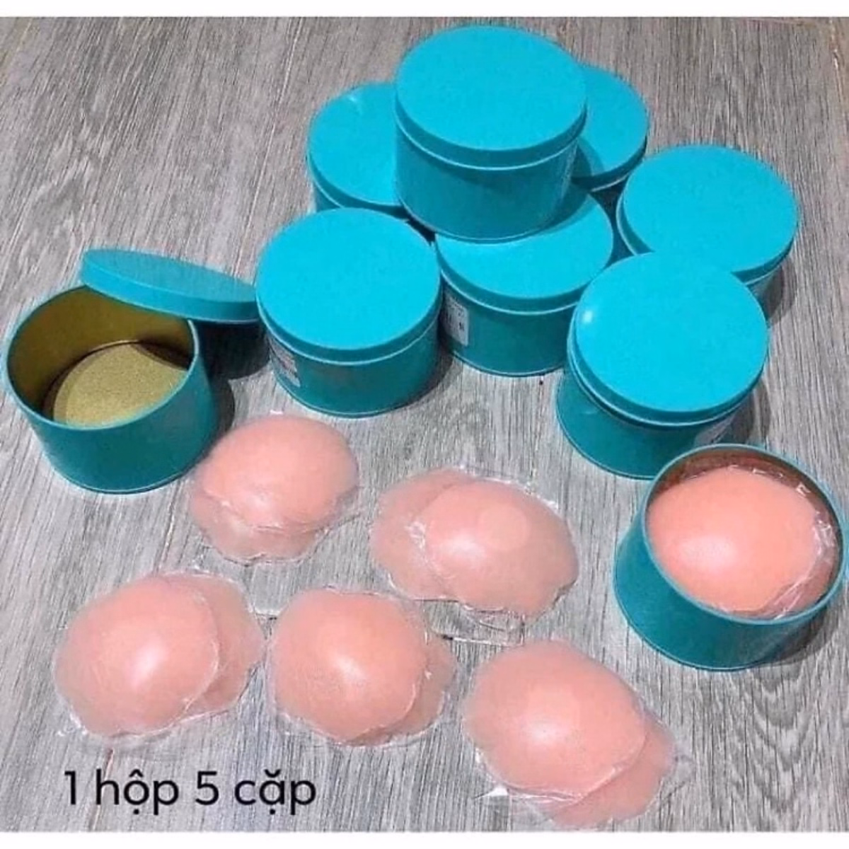 Hộp 10 Miếng Dán Nhũ Hoa Silicon Sử Dụng Nhiều Lần Ctb29 - Bechip - Ảnh 7