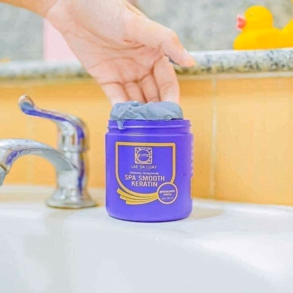 Kem Ủ Tóc Xả Tóc Ủ Lụa Keratin Lae Sa Luay 250Ml- Lae Sa Luay - Ảnh 4