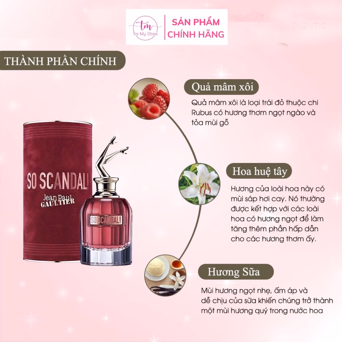 Nước Hoa Nữ So Scandal Ribicosmetics 80Ml - Ribicosmetics - Ảnh 4