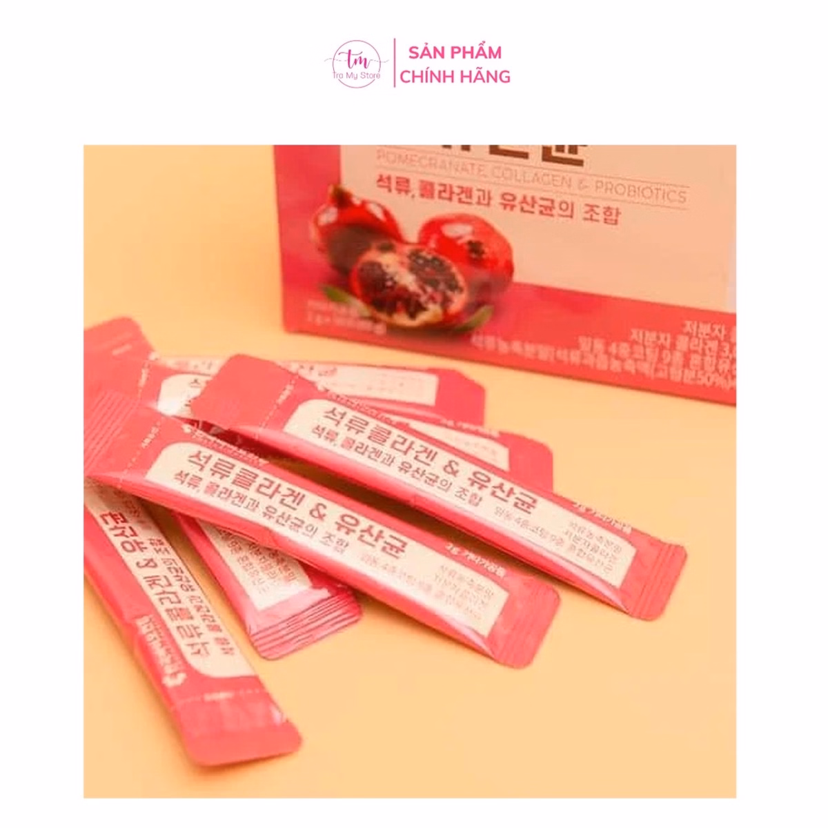 Bột Collagen Lựu Đỏ Hàn Quốc - Bio Cell - Ảnh 5