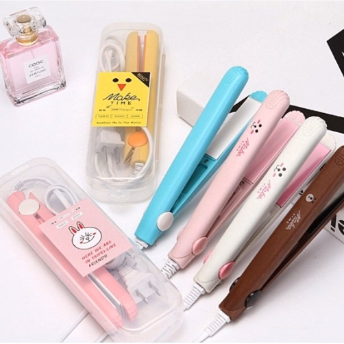 Máy Duỗi Tóc, Kẹp Uốn Tóc Mini Phong Cách Hàn Quốc Ctb57 - Bechip - Ảnh 6