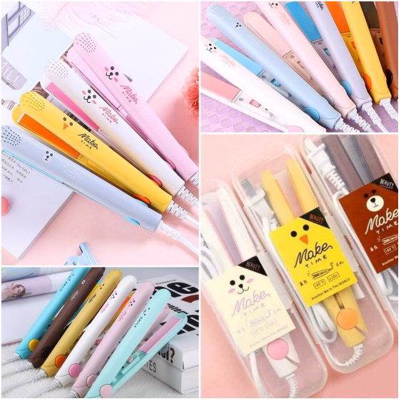 Máy Duỗi Tóc, Kẹp Uốn Tóc Mini Phong Cách Hàn Quốc Ctb57 - Bechip - Ảnh 3