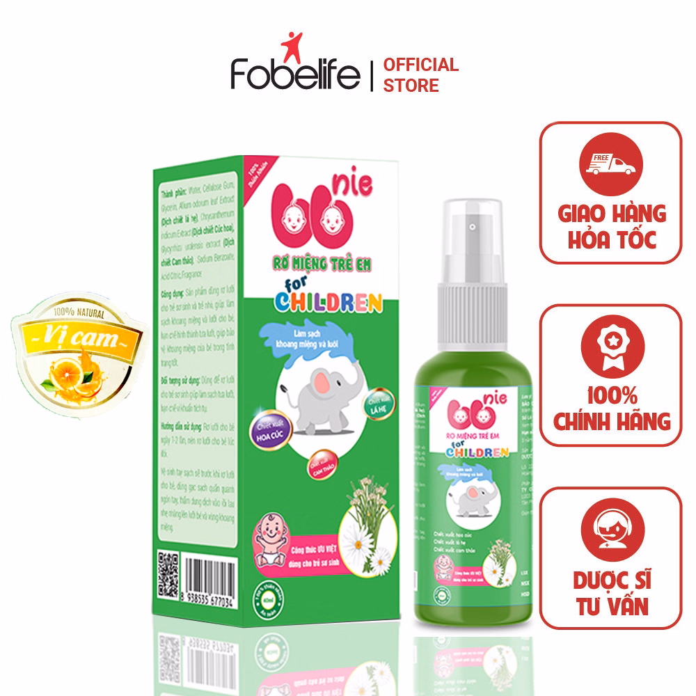 Xịt Rơ Miệng Bb-Nie - Santafa - Ảnh 3