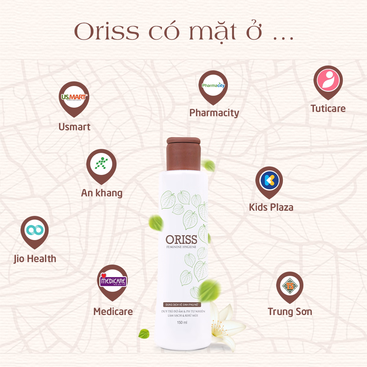 Dung Dịch Vệ Sinh Phụ Nữ Oriss 150Ml - Ảnh 6
