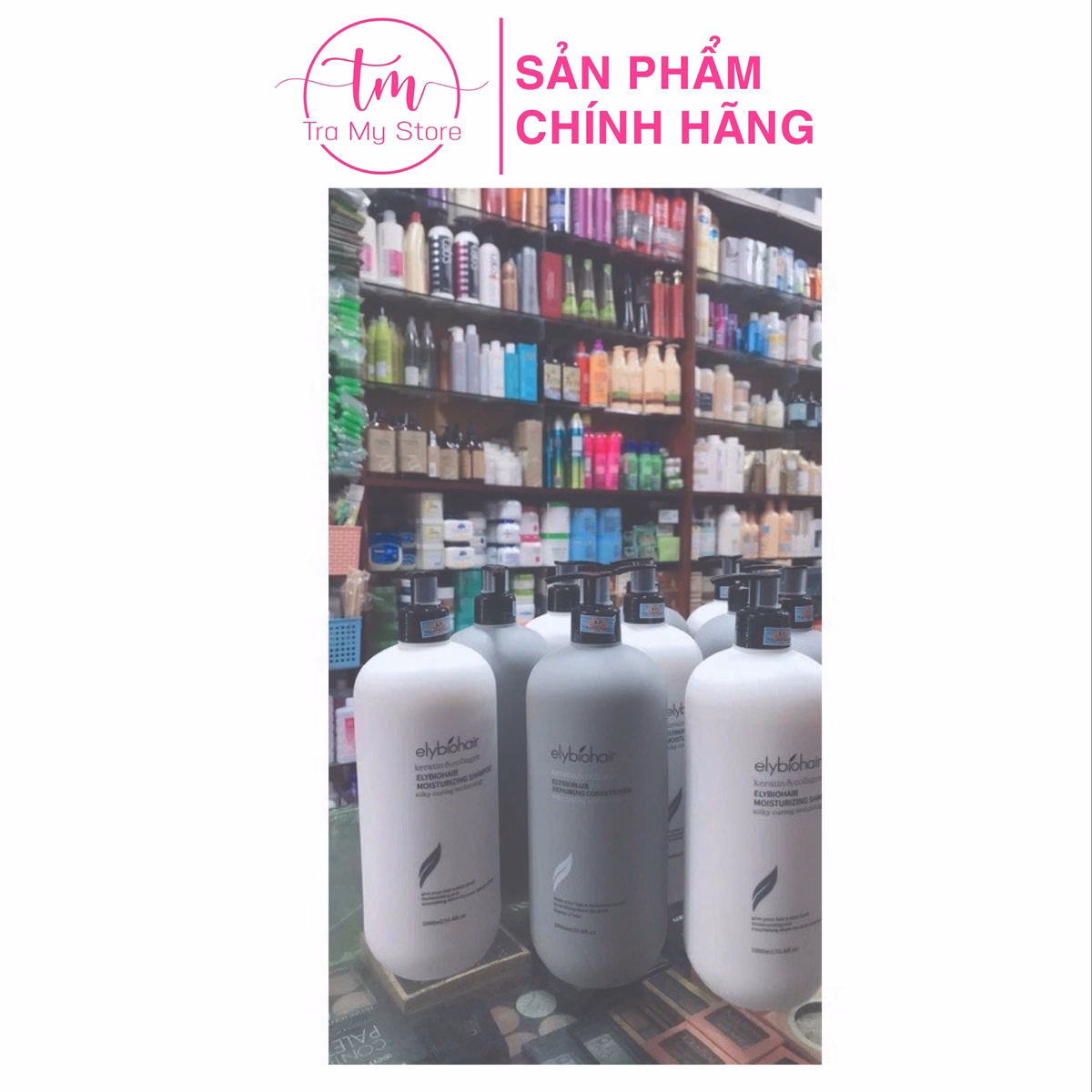 Cặp Dầu Gội, Xả Ely-Biohair 1000Ml/Chai - Biohair - Ảnh 4