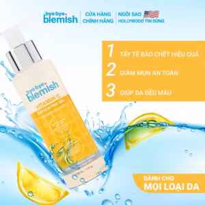 Gel Tẩy Tế Bào Chết Vitamin C Ngừa Mụn Và Làm Sáng Da Bye Bye Blemish Vitamin C Exfoliating Gel 118Ml - Bye Bye Blemish