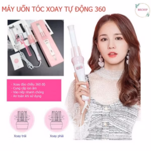 Máy Uốn Tóc Xoay Tự Động 360 Vivid Ctb77 - Bechip