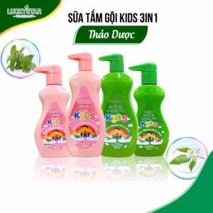 Sữa Tắm Gội Thảo Dược Kids 3 In 1 - Lucky Star