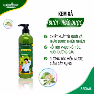 Kem Xả Tinh Dầu Bưởi Cao Cấp 850Ml - Lucky Star