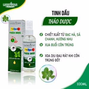 Xịt Muỗi Thảo Dược 100Ml - Lucky Star