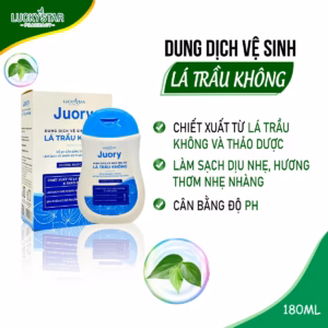 Dung Dịch Vệ Sinh Phụ Nữ Lá Trầu Không Juory 180Ml - Lucky Star