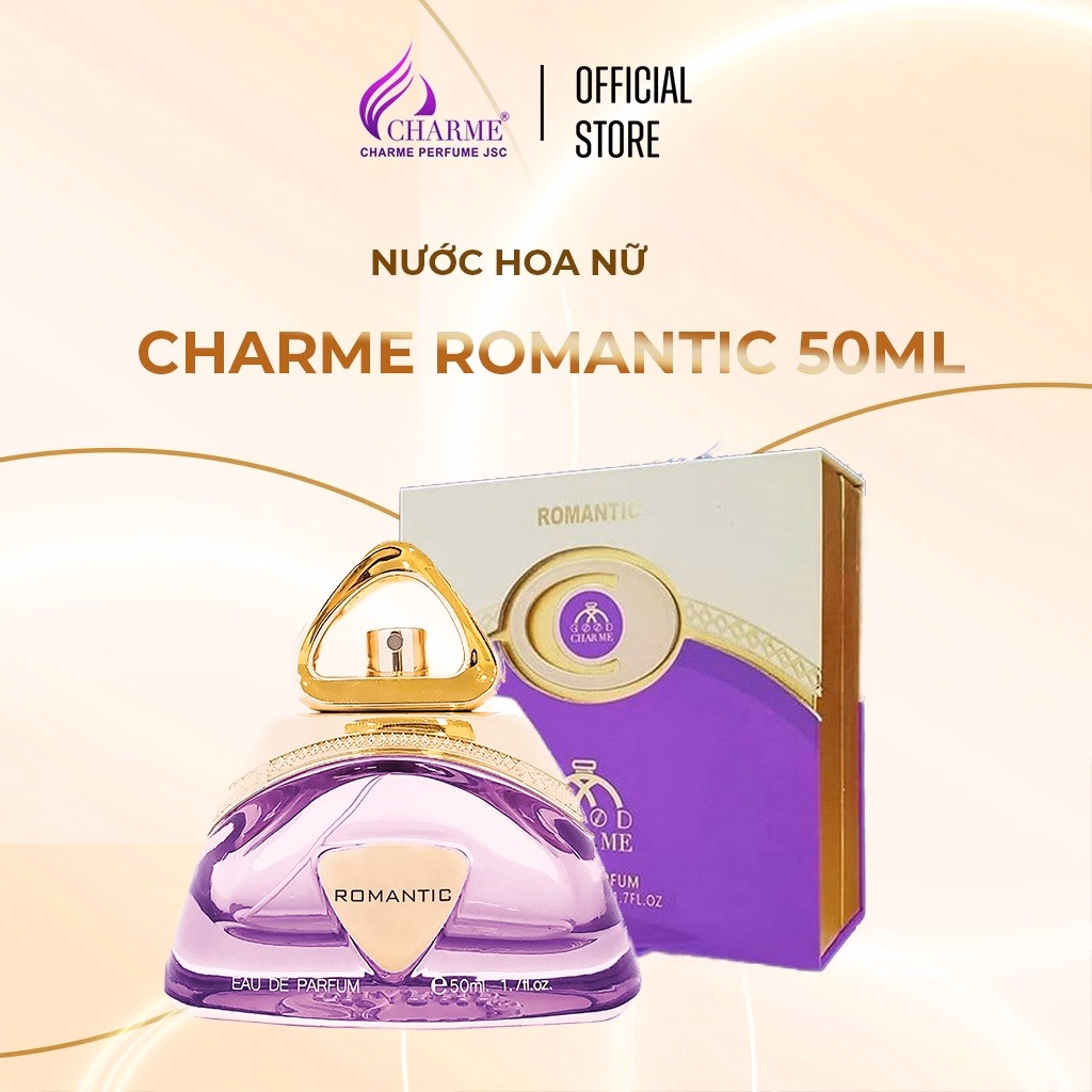 Nước Hoa Nữ Cao Cấp Good Charme Romantic 50Ml Lưu Hương Lâu Phong Cách Quý Tộc, Sang Trọng, Hiện Đại Chính Hãng - Ảnh 3