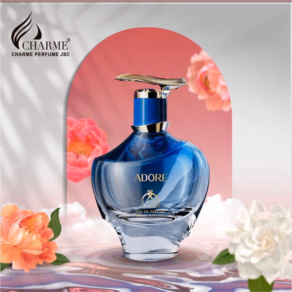 Nước Hoa Nữ Good Charme Adore Thơm Từ Nhóm Hoa Cỏ Tinh Hoa Mang Lại Phong Cách Trẻ Trung Sang Trọng 80Ml - Good Charme - Ảnh 2