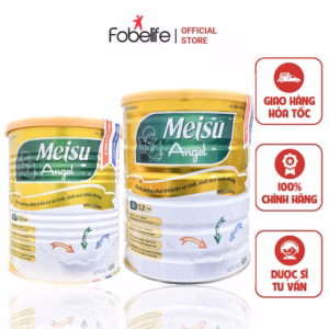 Sữa Bột Mejsu Angel Chống Táo Bón, Giúp Bé Ăn Ngon, Phát Triển Chiều Cao, Não Bộ Và Thị Giác Dành Cho Bé 0 Đến 12 Tháng - Fobelife
