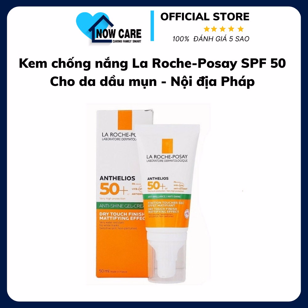 Kem Chống Nắng Cho Da Dầu Mụn Nội Địa Pháp 50Ml - La Roche-Posay