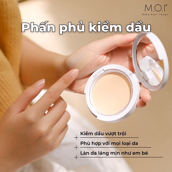 Phấn Phủ Dạng Nén Baby Skin Powder 10G - Moi