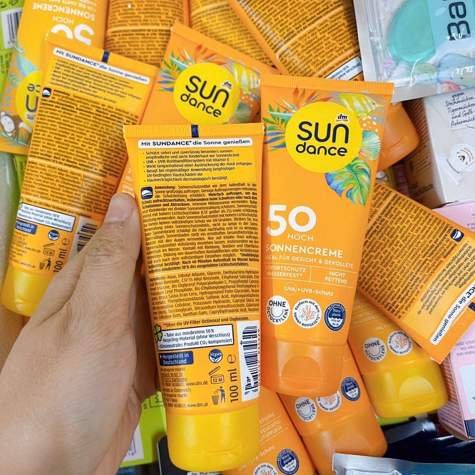 Kem Chống Nắng Người Lớn Nội Địa Đức Spf 50 - Sundance - Ảnh 2