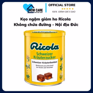 Kẹo Ngậm Giảm Ho Không Chứa Đường - Ricola