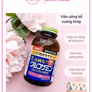 Viên Uống Bổ Sung Glucosamine Orihiro Nhật Bản 900 Viên - Orihiro