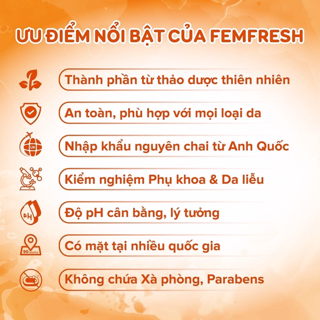 Dung Dịch Vệ Sinh Phụ Nữ Cao Cấp Hằng Ngày Intimate Skin Care Daily Wash 250Ml - Femfresh - Ảnh 5