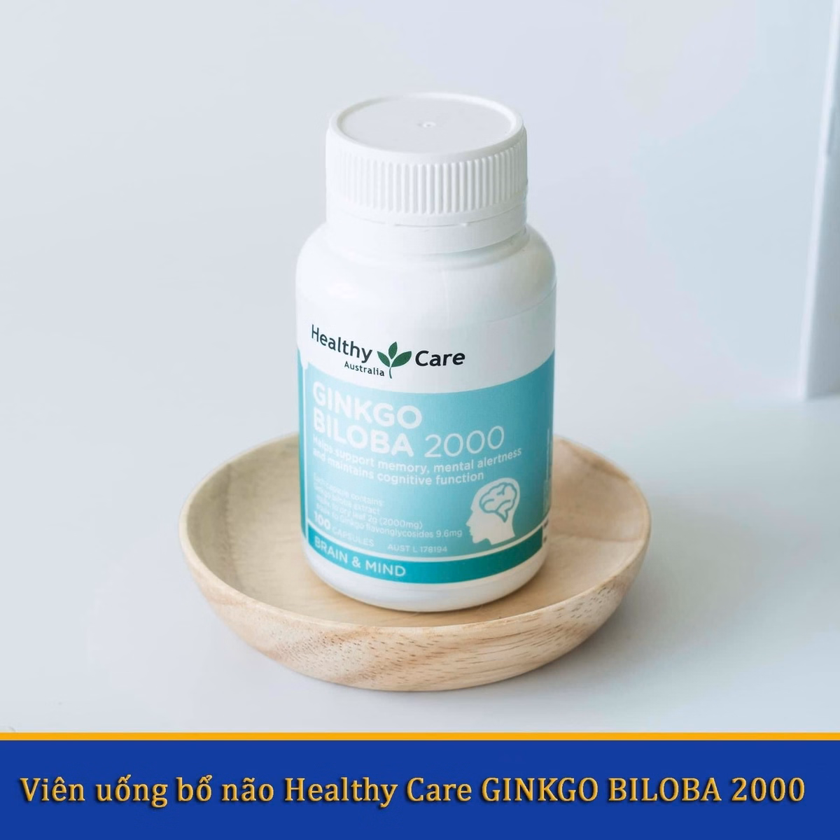 Viên Uống Hỗ Trợ Giảm Đau Đầu, Ngủ Ngon Giấc Úc 100 Viên - Healthy Care - Ảnh 2