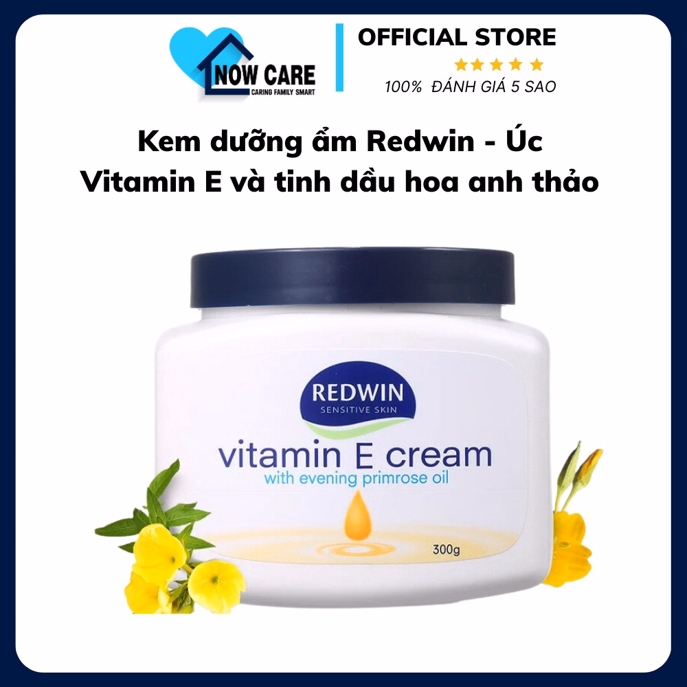 Kem Dưỡng Ẩm Vitamin E Hoa Anh Thảo Úc 300G - Redwin