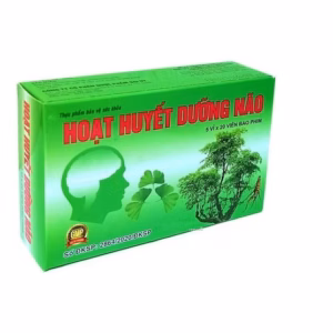 Viên Uống Hoạt Huyết Dương Não Giúp Tăng Trí Nhớ Tăng Tuần Hoàn Máu Hộp 100 Viên - Đại Uy