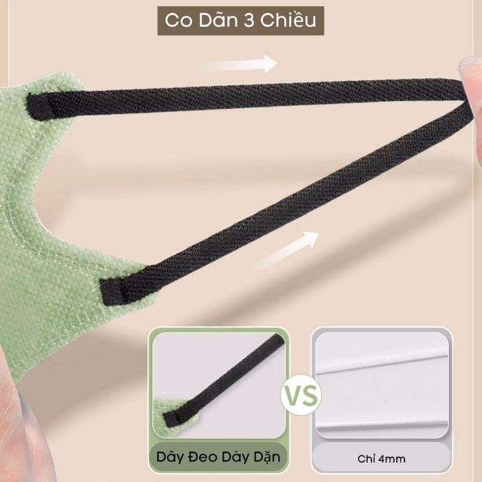 Combo 500 Cái Khẩu Trang 5D Duy Khánh Kháng Khuẩn, Ngừa Bụi Mịn Nhiều Màu Túi Zip Ctb153 – Bechip - Ảnh 11