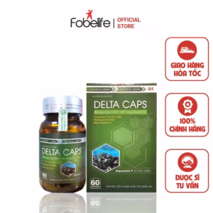 Viên Uống Deltacaps Bổ Sung Canxi, Vitamin D3 Hỗ Trợ Phát Triện Hệ Xương, Răng Chắc Khỏe Cho Trẻ Từ 6 Tuổi - Đông Khánh