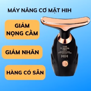 Máy Massage Nâng Cơ Mặt Làm Giảm Nọng Cằm Dùng Tinh Chất Mát Xa Mặt Cổ Hih, Máy Mát Xa Cổ Mặt Cằm Vtv Dùng Pin Gd021 - Lady'S Passion