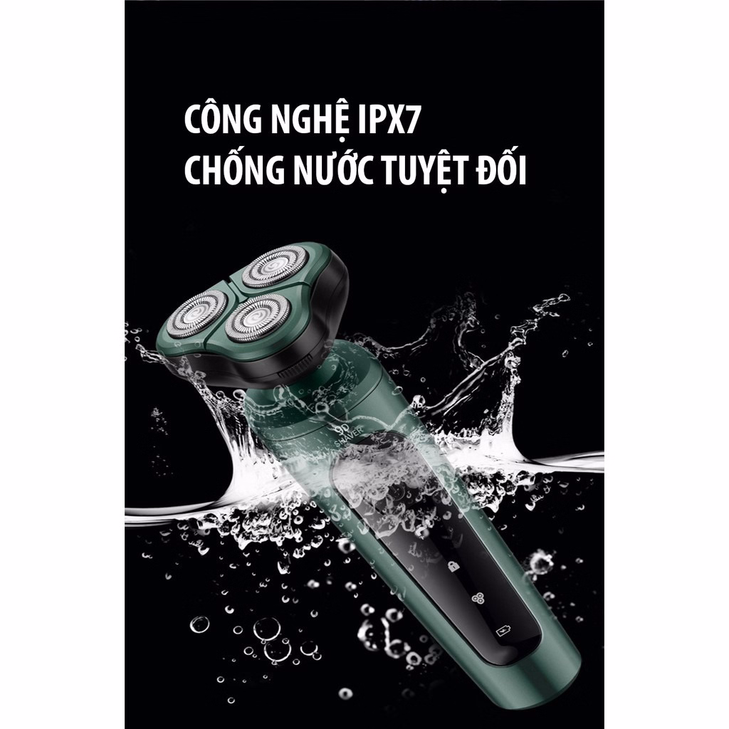 Máy Cạo Râu 3 Lưỡi Tròn Daling 9201 3 Trong 1 Thiết Kế Nhỏ Gọn Dễ Mang Đi Cạo Sát Êm Ái Cao Cấp Chính Hãng Bảo Hành 6 Tháng Gd024 - Lady'S Passion - Ảnh 15