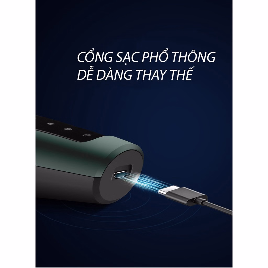 Máy Cạo Râu 3 Lưỡi Tròn Daling 9201 3 Trong 1 Thiết Kế Nhỏ Gọn Dễ Mang Đi Cạo Sát Êm Ái Cao Cấp Chính Hãng Bảo Hành 6 Tháng Gd024 - Lady'S Passion - Ảnh 12