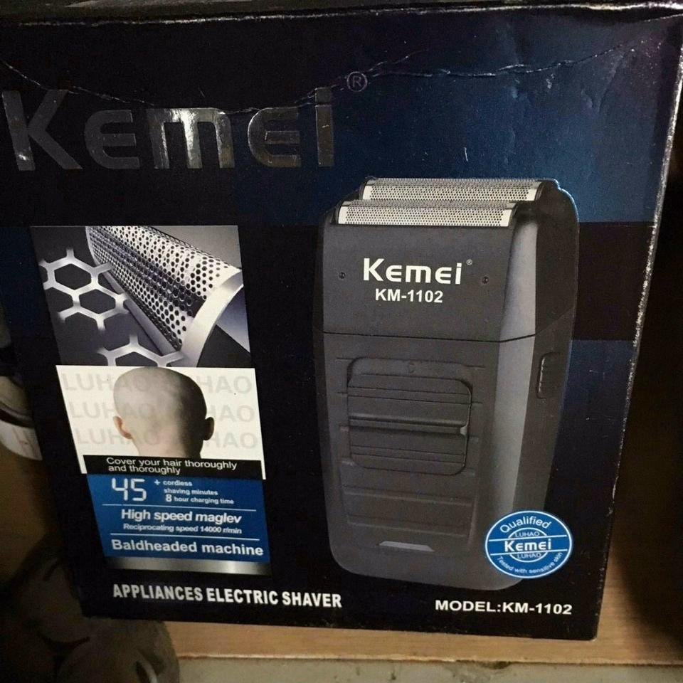 Máy Cạo Râu Khô 3 Lưỡi Siêu Sắc Siêu Bền Kemei Km 1102 Cao Cấp Trong Các Dòng Máy Cạo Râu Gd027 - Lady'S Passion - Ảnh 13