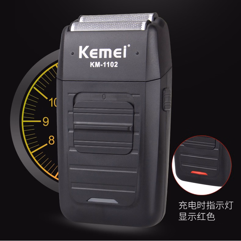 Máy Cạo Râu Khô 3 Lưỡi Siêu Sắc Siêu Bền Kemei Km 1102 Cao Cấp Trong Các Dòng Máy Cạo Râu Gd027 - Lady'S Passion - Ảnh 7