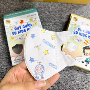 Hộp 100 Chiếc Khẩu Trang 5D Kids Mask Trẻ Em Từ 1-5 Tuổi - Gdn