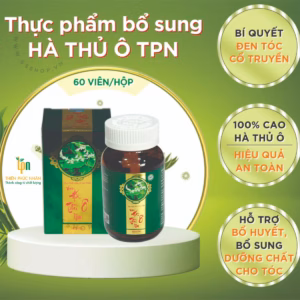 Hà Thủ Ô Tpn Combo 4 Hộp Thành Phần 99% Cao Hà Thủ Ô Đỏ - Tpn