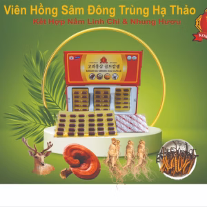 Viên Hồng Sâm Đông Trùng Hạ Thảo - Korea Insam