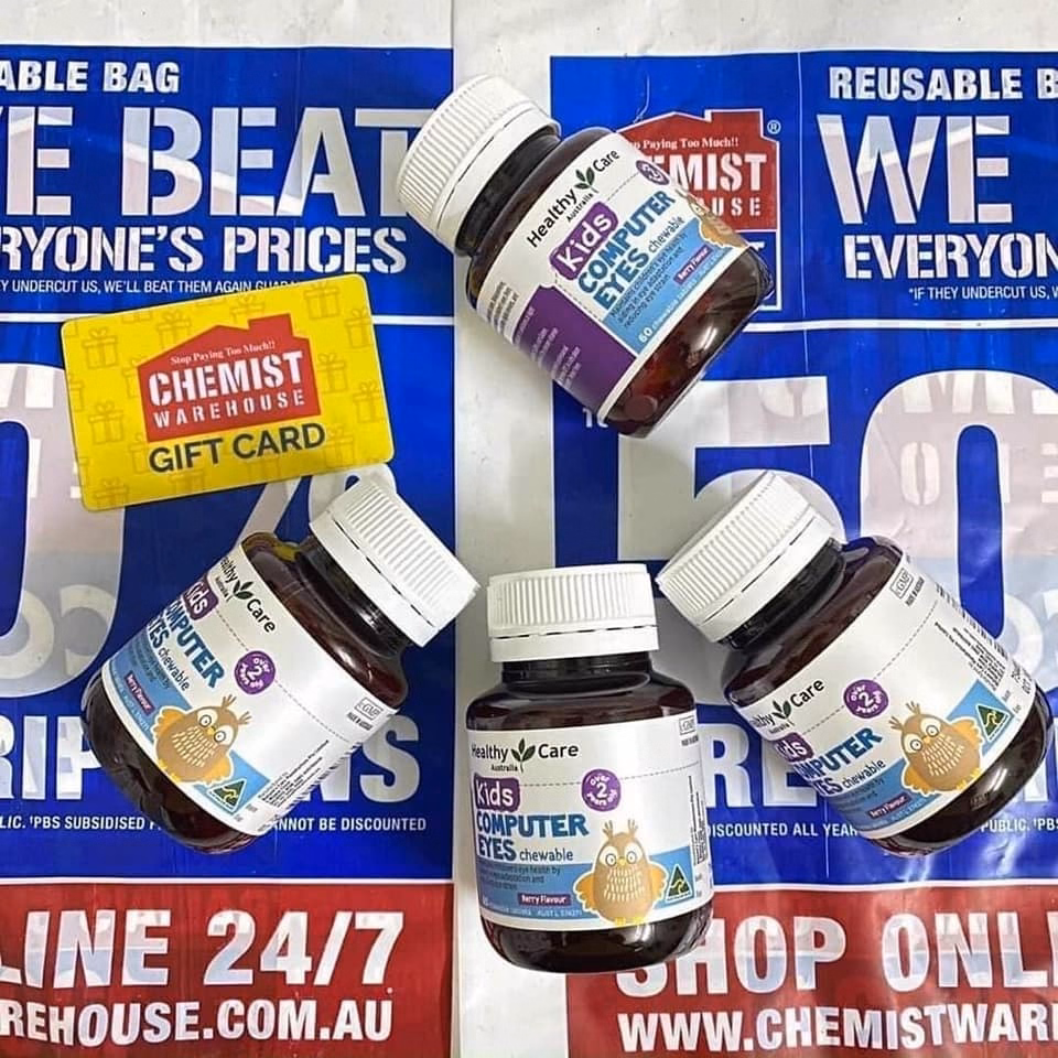 Viên Kẹo Nhai Bổ Mắt Cho Bé Úc Computer Eyes - Healthy Care - Ảnh 6