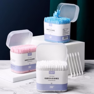 Hộp 200 Tăm Bông Màu - Gdn