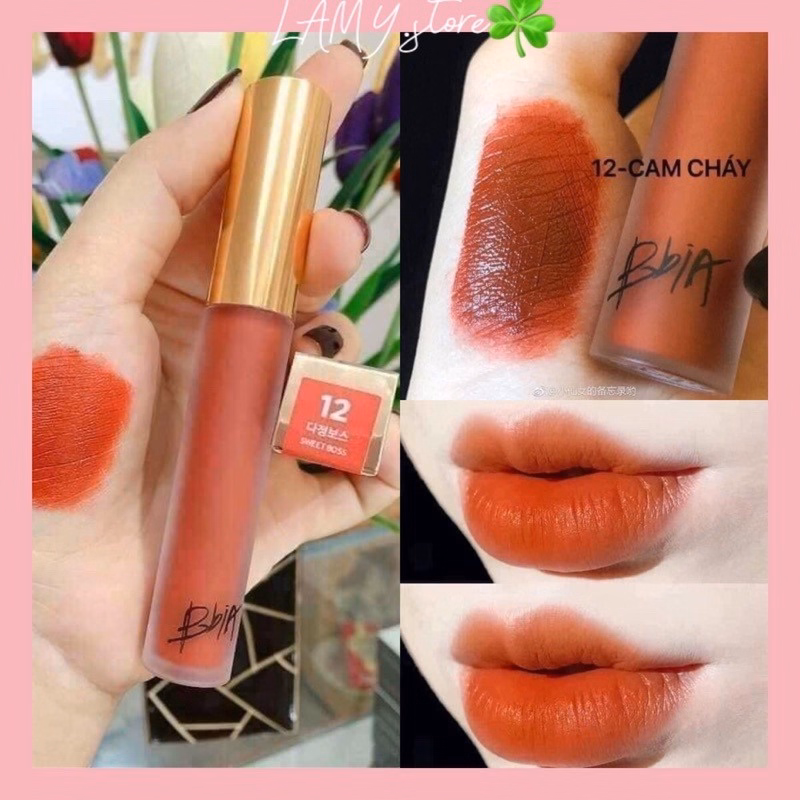 Son Kem Lì Siêu Mịn Mượt Hàn Quốc - Bbia - Ảnh 3